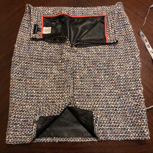 Cynthia Rowley Tweed Multi Colored Pencil Skirt - Picture 5 of 12